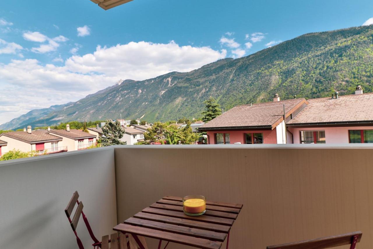 Nice Apartment Ideally Located In Martigny Exterior foto